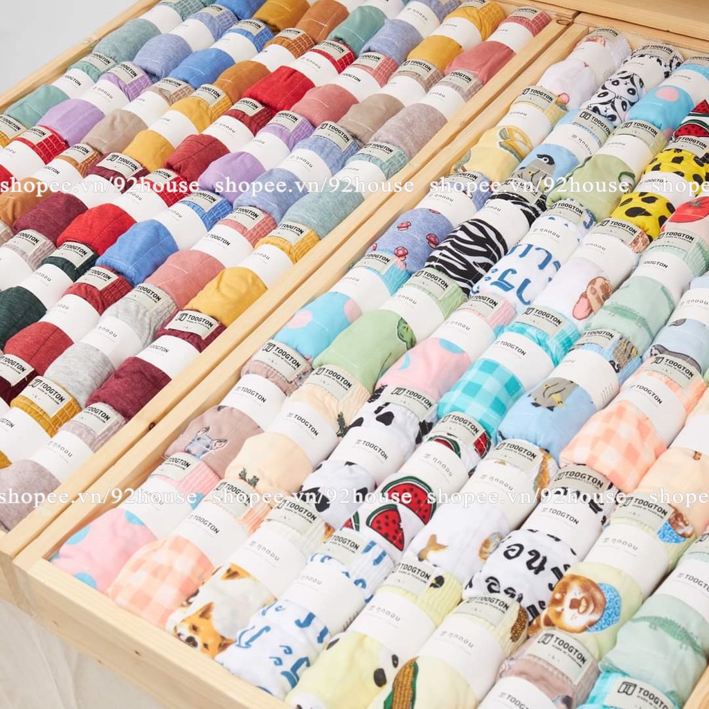 Quần đùi thái nam nữ đều mặc được quần boxer thể thao mặc nhà chất cotton thoáng mát