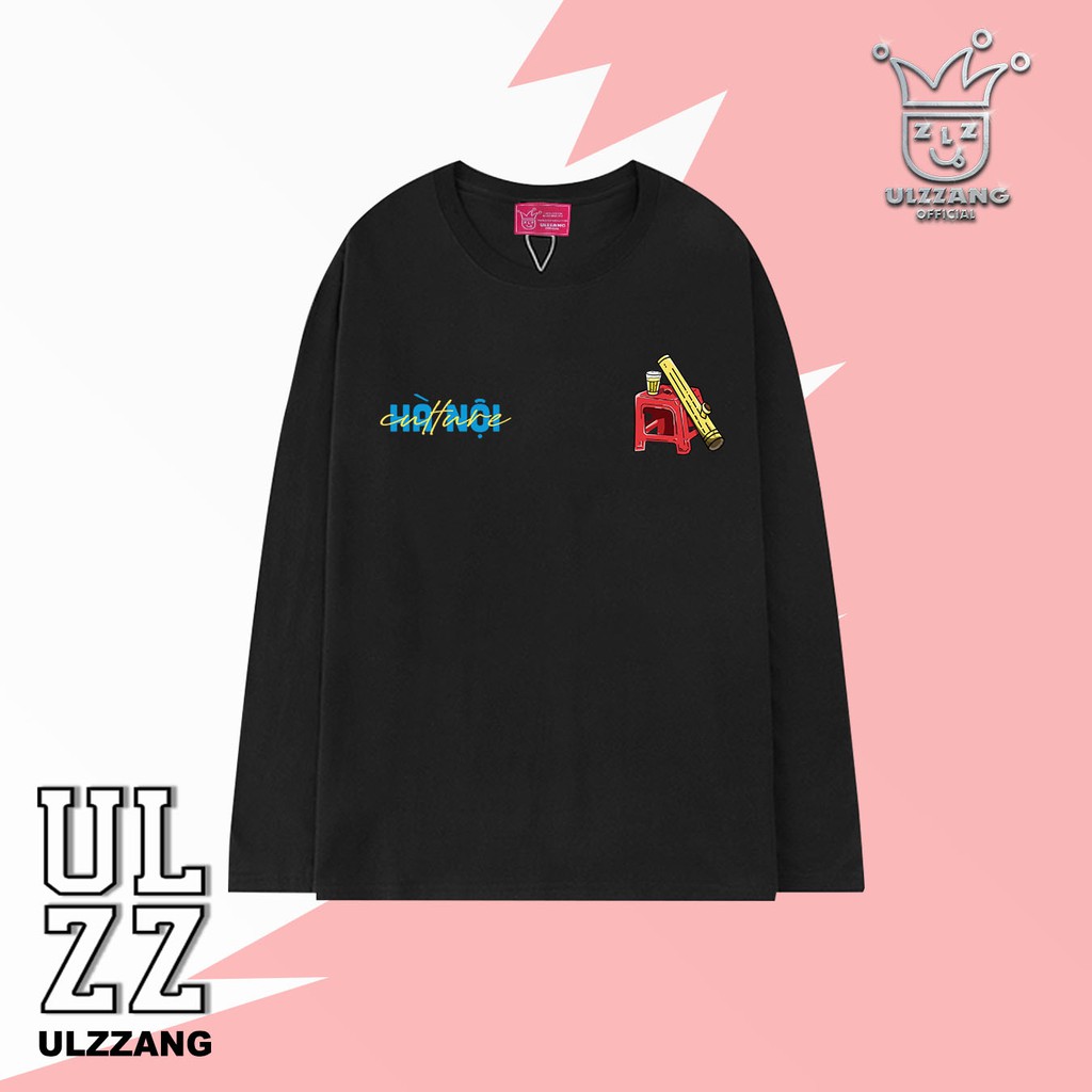 Áo thun dài tay local brand ULZZ ulzzang unisex form dáng rộng thuoclao ver2 U-36