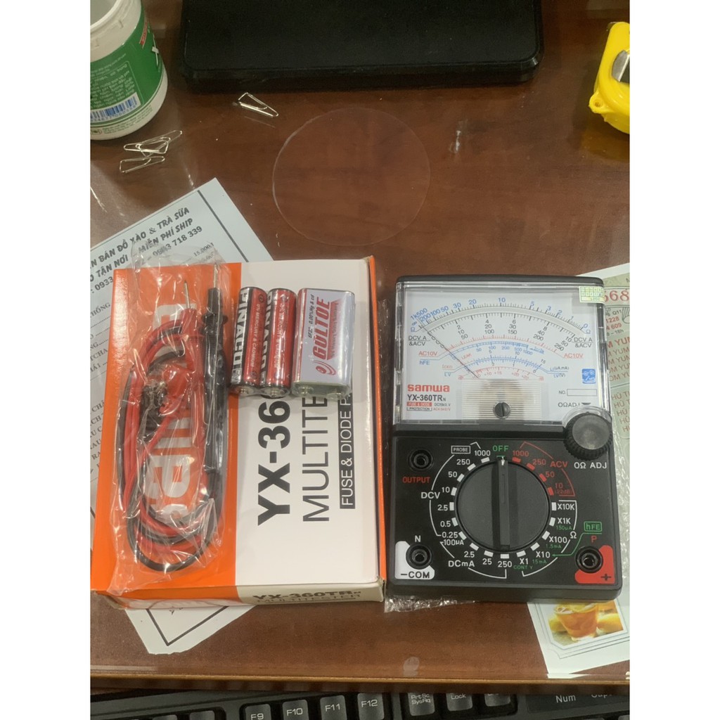 ⚡️Đồng Hồ Vạn Năng VOM Samwa YX360-TRn [ Có phụ kiện tặng kèm ]⚡️