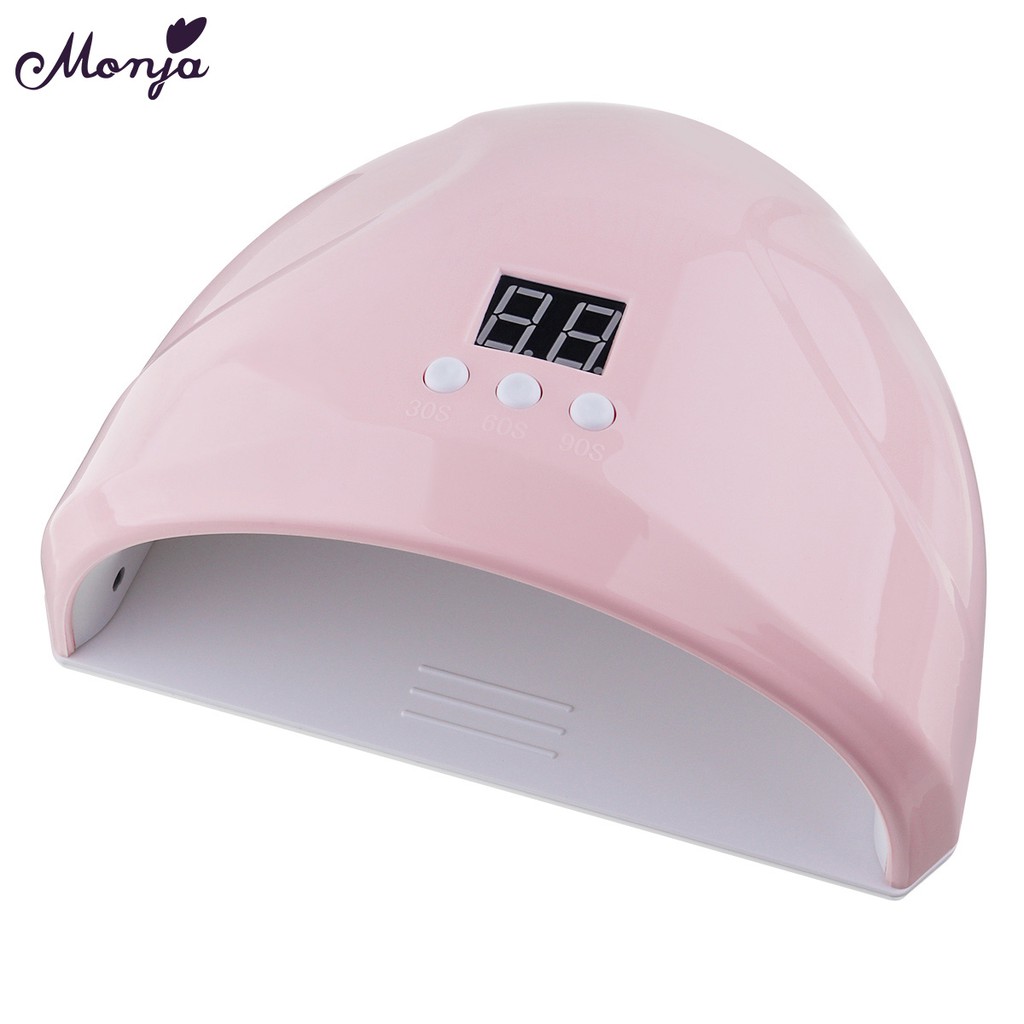 Monja 36W LED Lamp Nail Dryer 12 LEDs UV Ice Lamp For Drying Gel Polish Timer Auto Sensor Manicure Tools