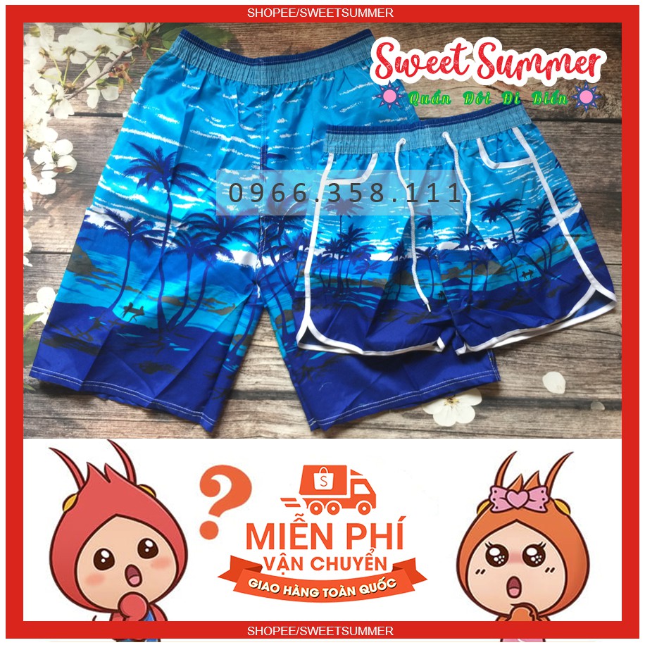 Quần Đôi Đi Biển - Sắc Màu