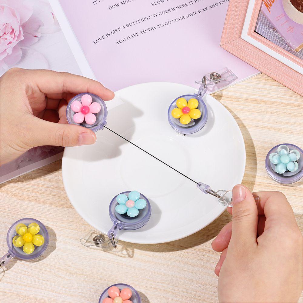 Huy Hiệu Cài Áo Hình Hoa Năm Cánh Kèm Kẹp Cá Sấu Thời Trang Giá Đỡ