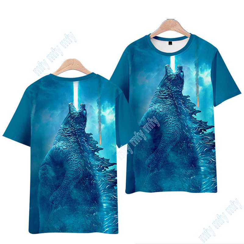 Áo Thun In Hình Godzilla Độc Đáo Cho Nam Nữ