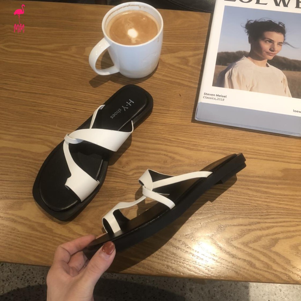 Dép Nữ Xỏ Ngón Thời Trang Hè 2021 Phong Cách Hàn Quốc | BigBuy360 - bigbuy360.vn