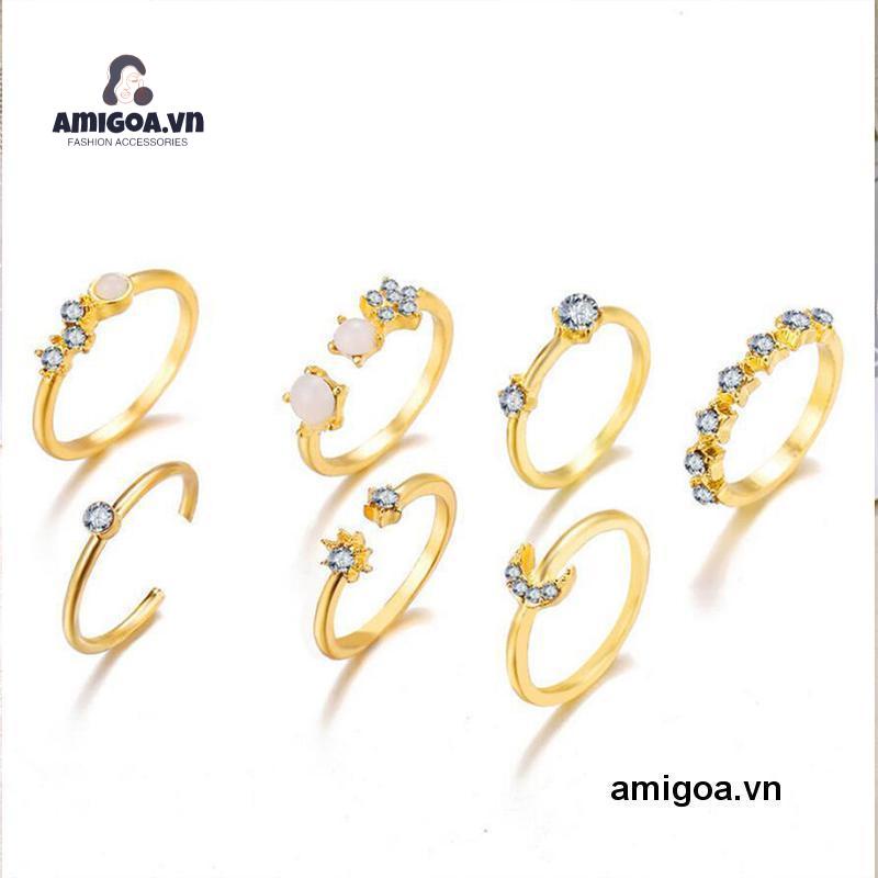 Nhẫn Mạ Vàng Hình Bướm Phong Cách Bohemian Hàn Quốc Cổ Điển Cho Nữ