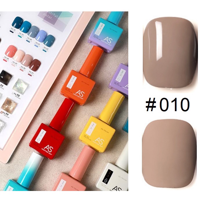 sơn gel as chai vuông 10 (đảm bảo chính hãng)