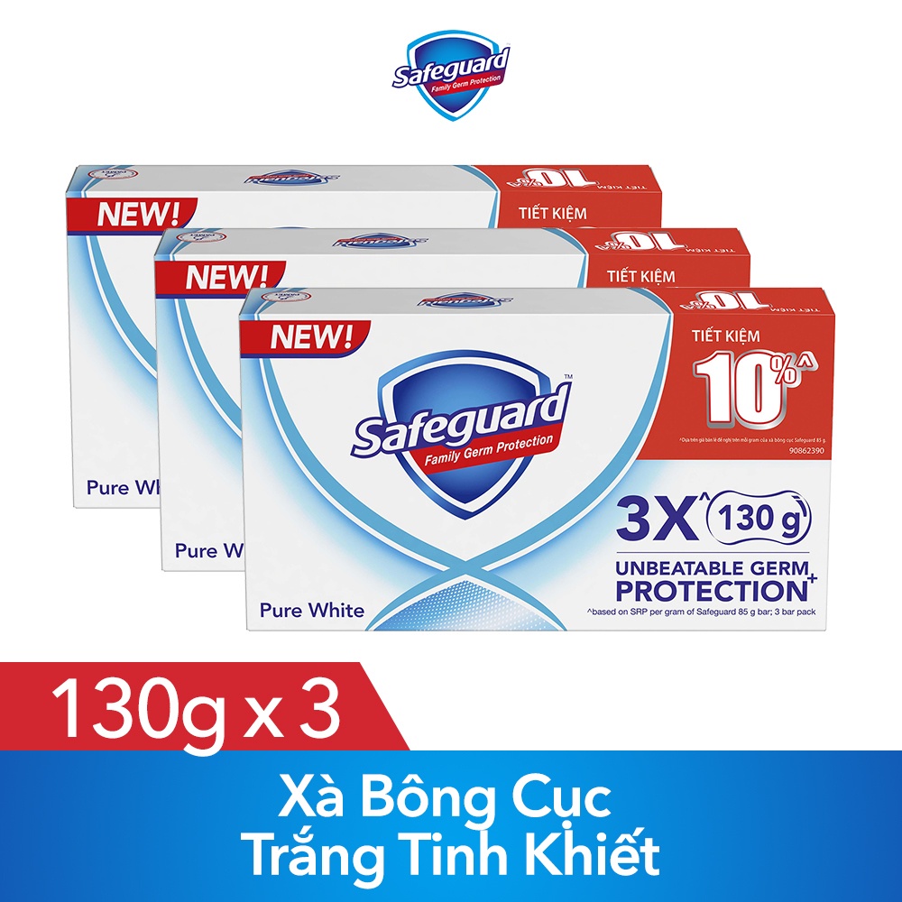 xà bông/ xà phòng safeguard bánh 130g