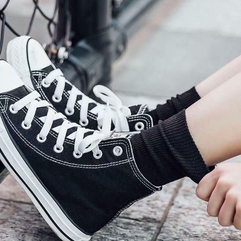 Tất cao cổ nữ phong cách Vintage Hàn Quốc, vớ nhún cao cổ nữ nhiều màu sắc- MÃ XL7777
