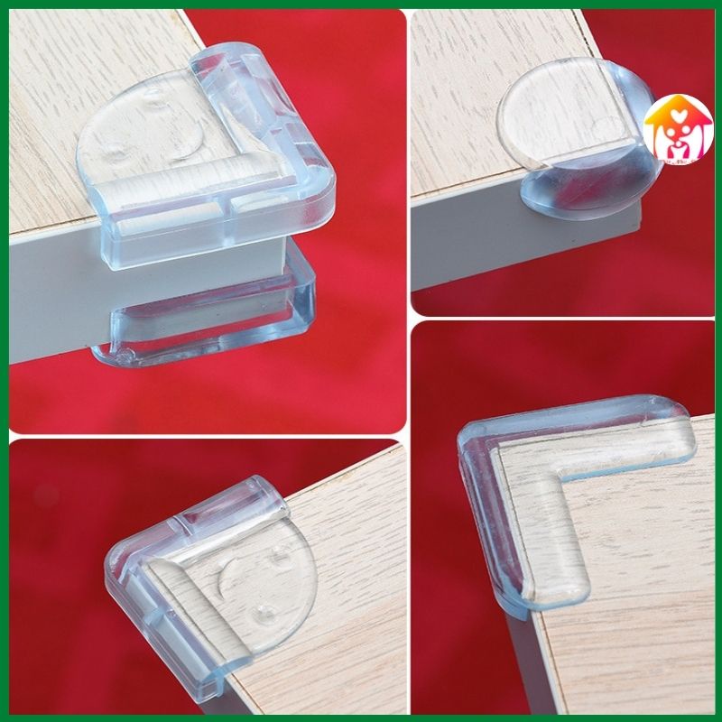 Miếng bịt góc bàn bằng silicon chống va đập an toàn cho trẻ nhỏ