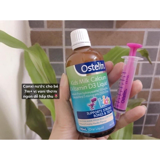 Canxi ostelin dạng nước 90ml