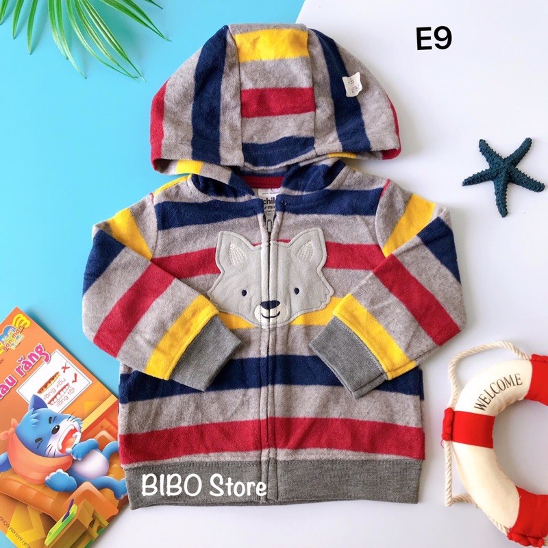 Áo Khoác Carter Xuất Xịn Cho Bé Size từ 3 tháng đến 18 tháng Bibo Store