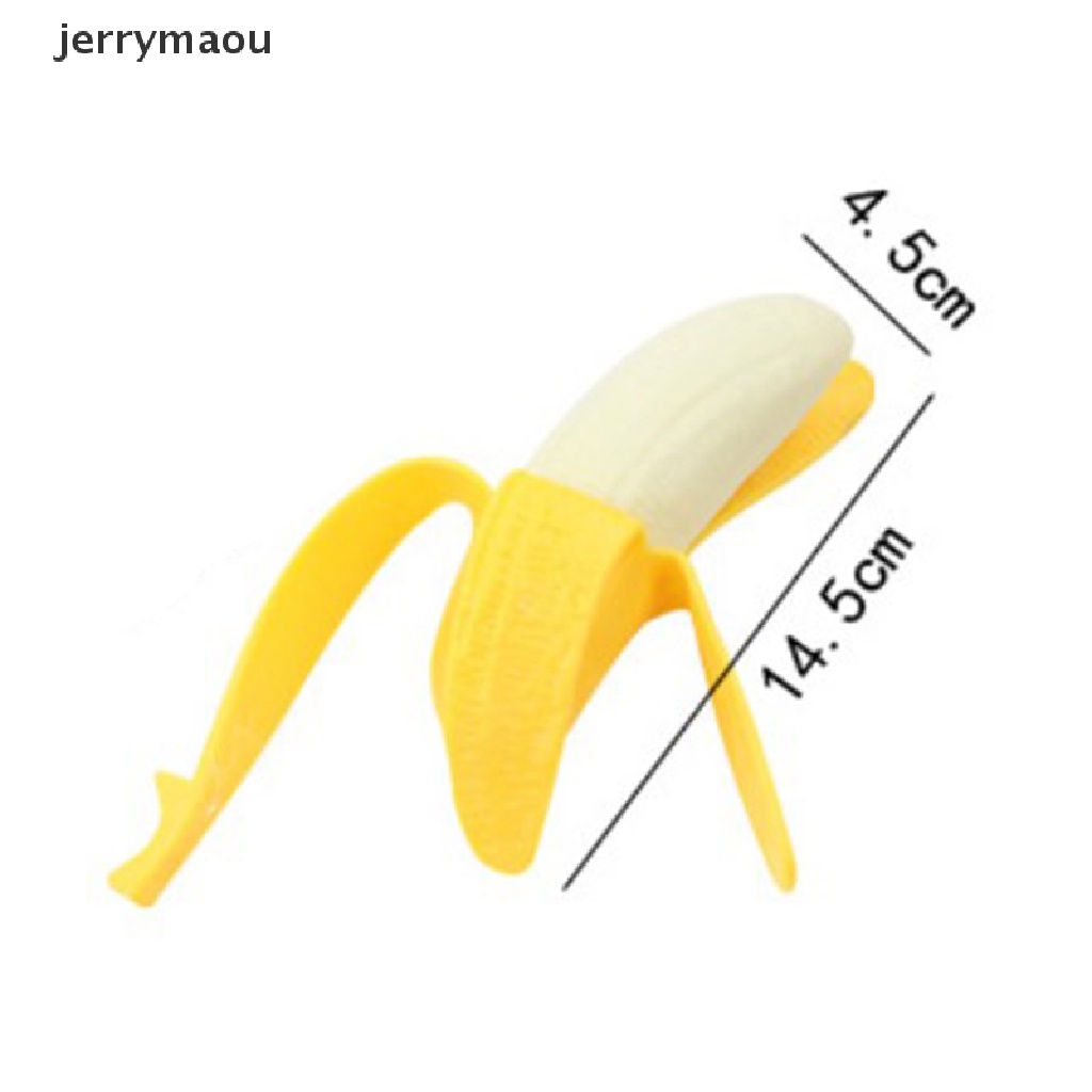 Đồ Chơi Nắn Bóp Đàn Hồi Giảm Stress Hình Quả Chuối