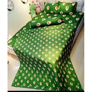 Bộ chăn ga 5 món cotton poly