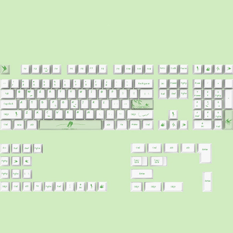 Bộ Phím Rời PBT 130 Nút Thay Thế Cho Công Tắc Cherry MX