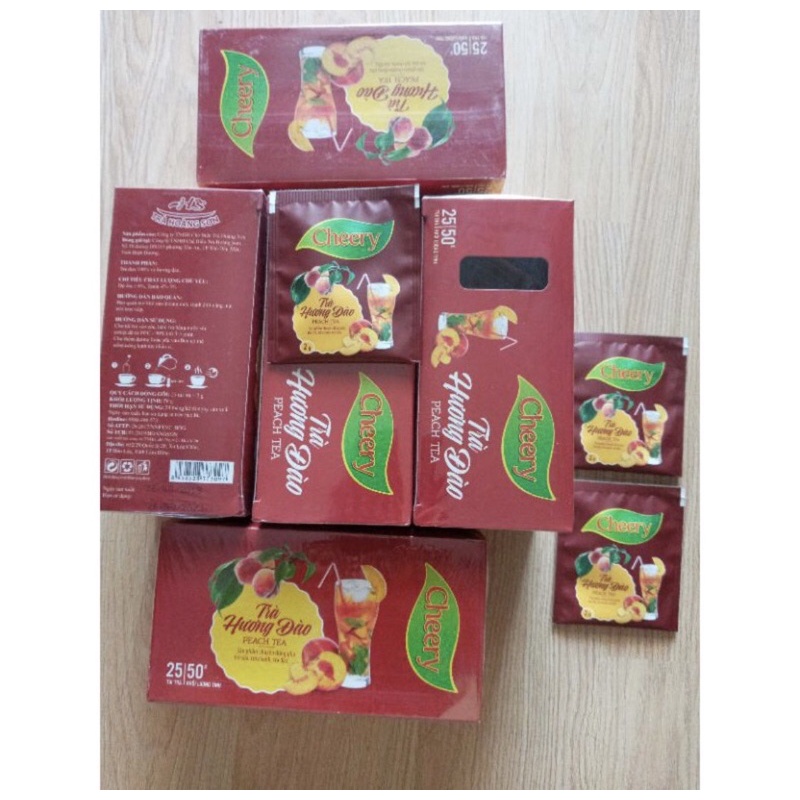 Trà Đào Túi lọc cheery | BigBuy360 - bigbuy360.vn