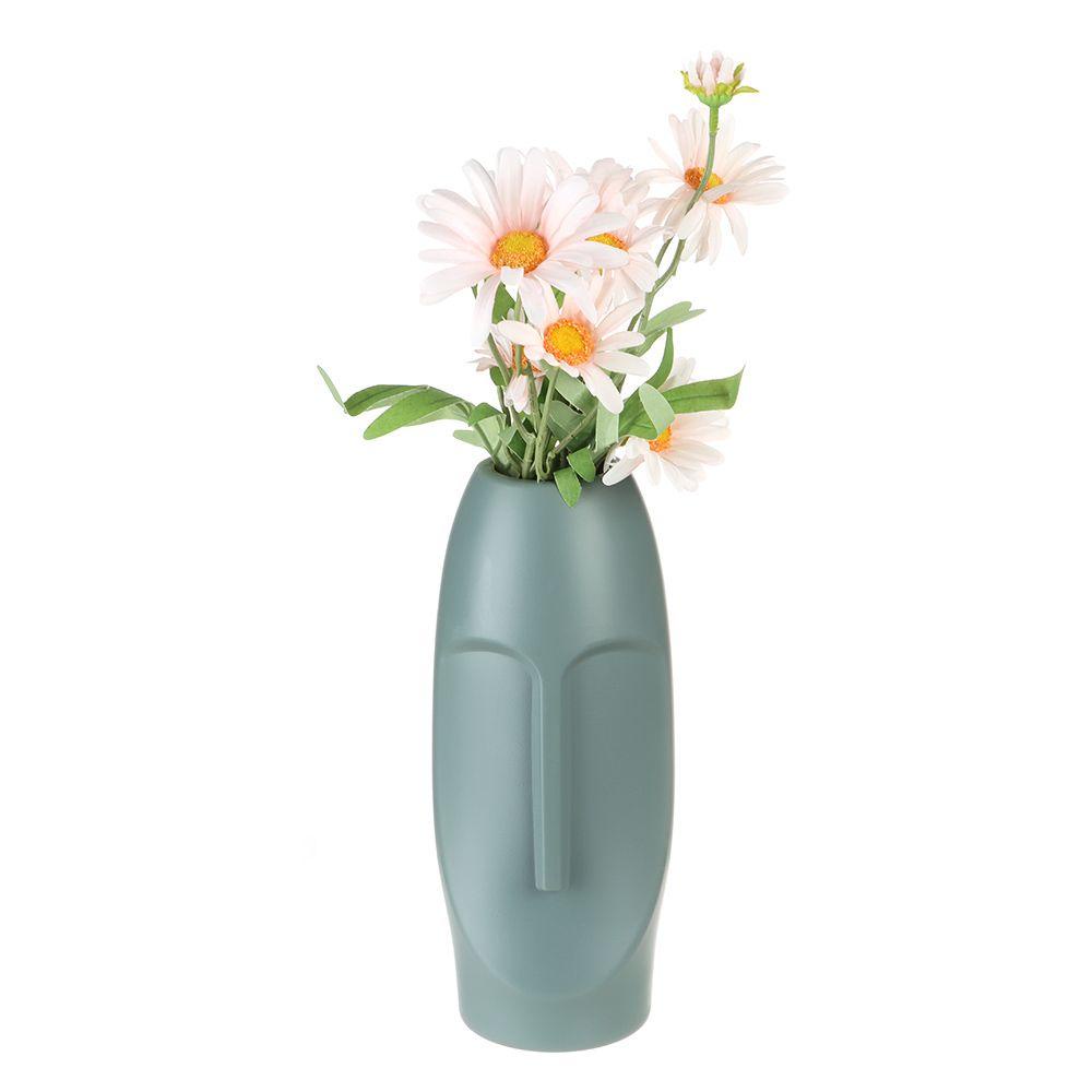 Bình Hoa Hình Khuôn Mặt Trừu Tượng Bằng Gốm Phong Cách Bắc Âu Sáng Tạo|Trang Trí Nhà Tối Giản