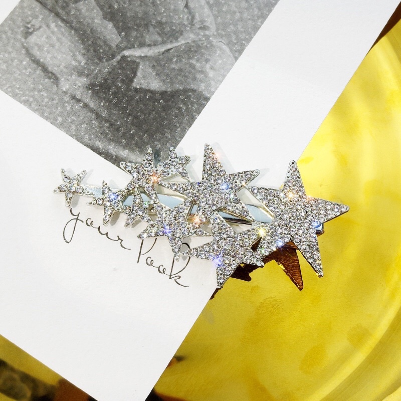 kẹp tóc ngôi sao lấp lánh