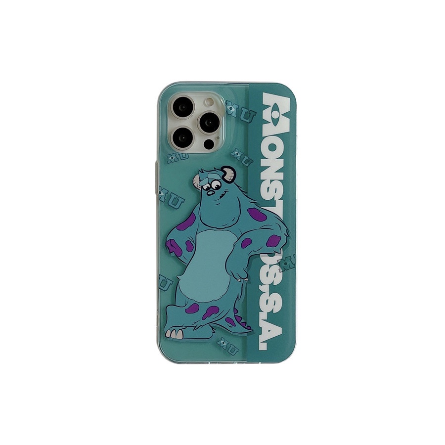 Ốp Điện Thoại Họa Tiết Hoạt Hình mike wazowski & james Cho iphone 15 pro max 14 pro max 13 pro max 12 pro max 11 pro max Ốp Điện Thoại sulley Cứng Cho Vivo