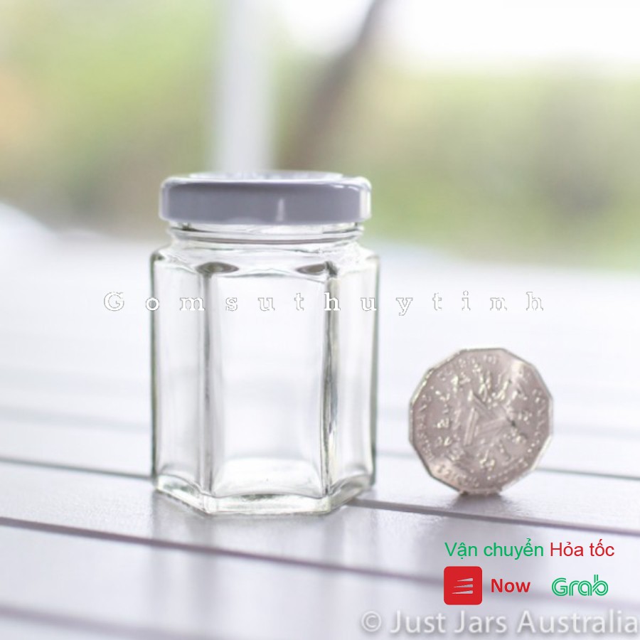 Hủ thuỷ tinh lục giác 100ml đựng thực phẩm | BigBuy360 - bigbuy360.vn