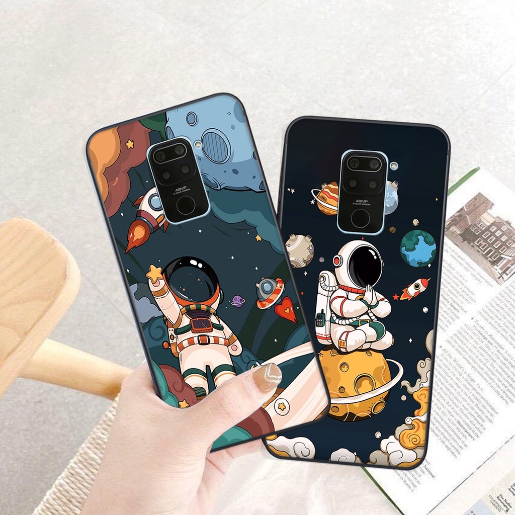 Ốp lưng Xiaomi REDMI NOTE 9 in hình Gấu nâu - hồng, Gấu Be@rick  cực CUTE, DỄ THƯƠNG