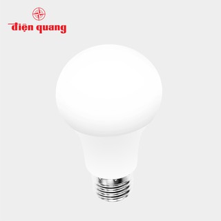 Combo đèn led bulb bu11 điện quang đq ledbu11a60 7w, chụp cầu mờ daylight và warmwhite