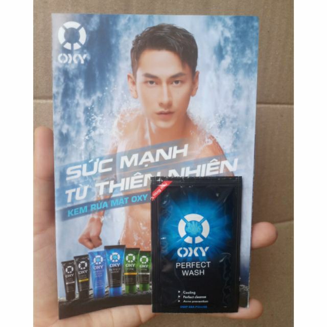 Combo 10 gói sữa rửa mặt oxy 4ml