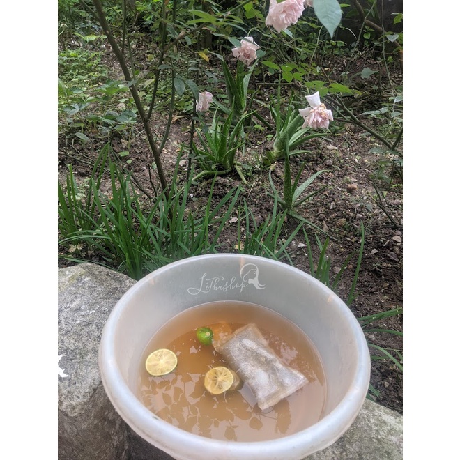 [Tiện lợi, sạch sâu] Túi lọc bồ kết thảo dược gội đầu giúp tóc suôn, mượt