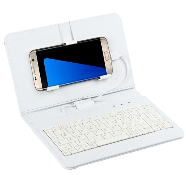Bao da có tích hợp bàn phím tiện dụng phù hợp với điện thoại 4.8-6.0"