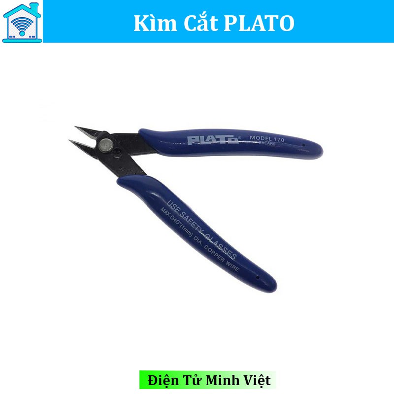 Kìm Cắt Chân Linh Kiện PLATO 170 125mm