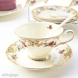 Bộ Ấm Chén Trà Bằng Gốm Phong Cách Châu Âu Sang Trọng