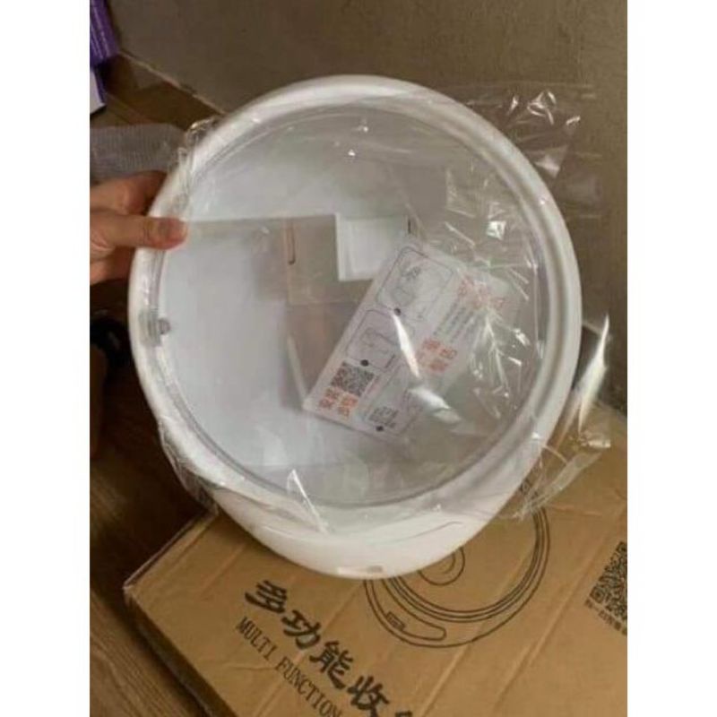 Kệ Đựng Mỹ Phẩm Đồ Dùng Gắn Tường Không Cần Khoan Tiện Dụng Cho Nhà Tắm
