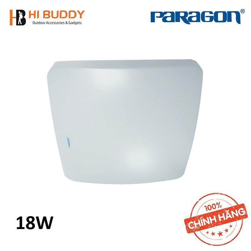 Đèn Ốp Trần Vuông Paragon PLCK370L18 – 18W - Ánh Sáng Vàng/ Trung Tính/ Trắng. Hàng Chính Hãng - HIBUDDY