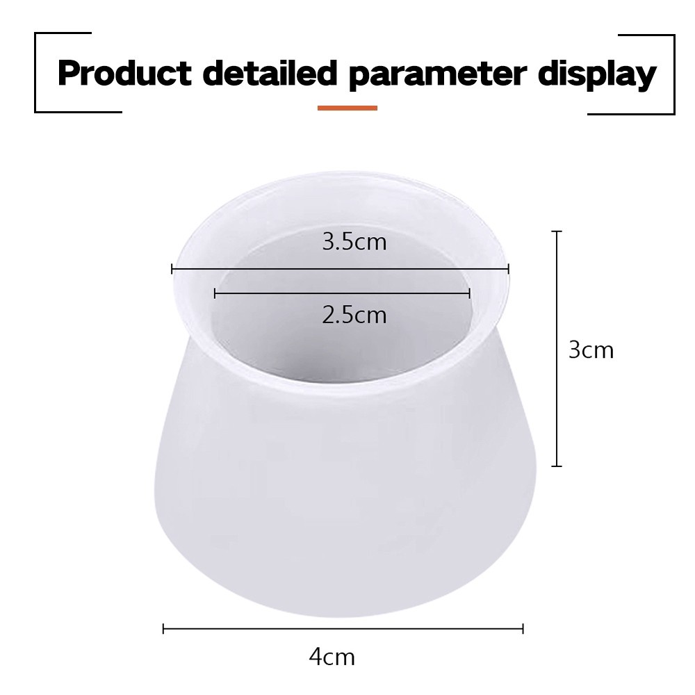 Miếng Bọc Chân Bàn Ghế Bằng Silicone Tiện Dụng