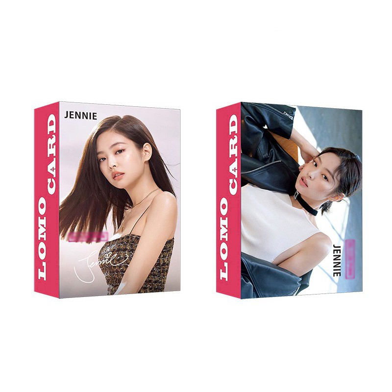 Hộp thẻ ảnh Lomo card Blackpink thành viên JENNIE JISOO LISA ROSE