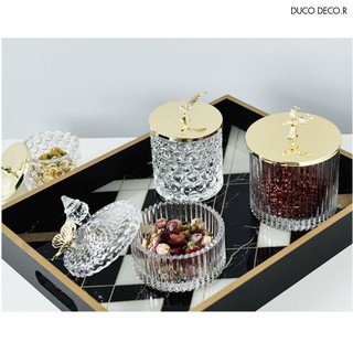 HŨ ĐỰNG MỨT THỦY TINH ELEGANT