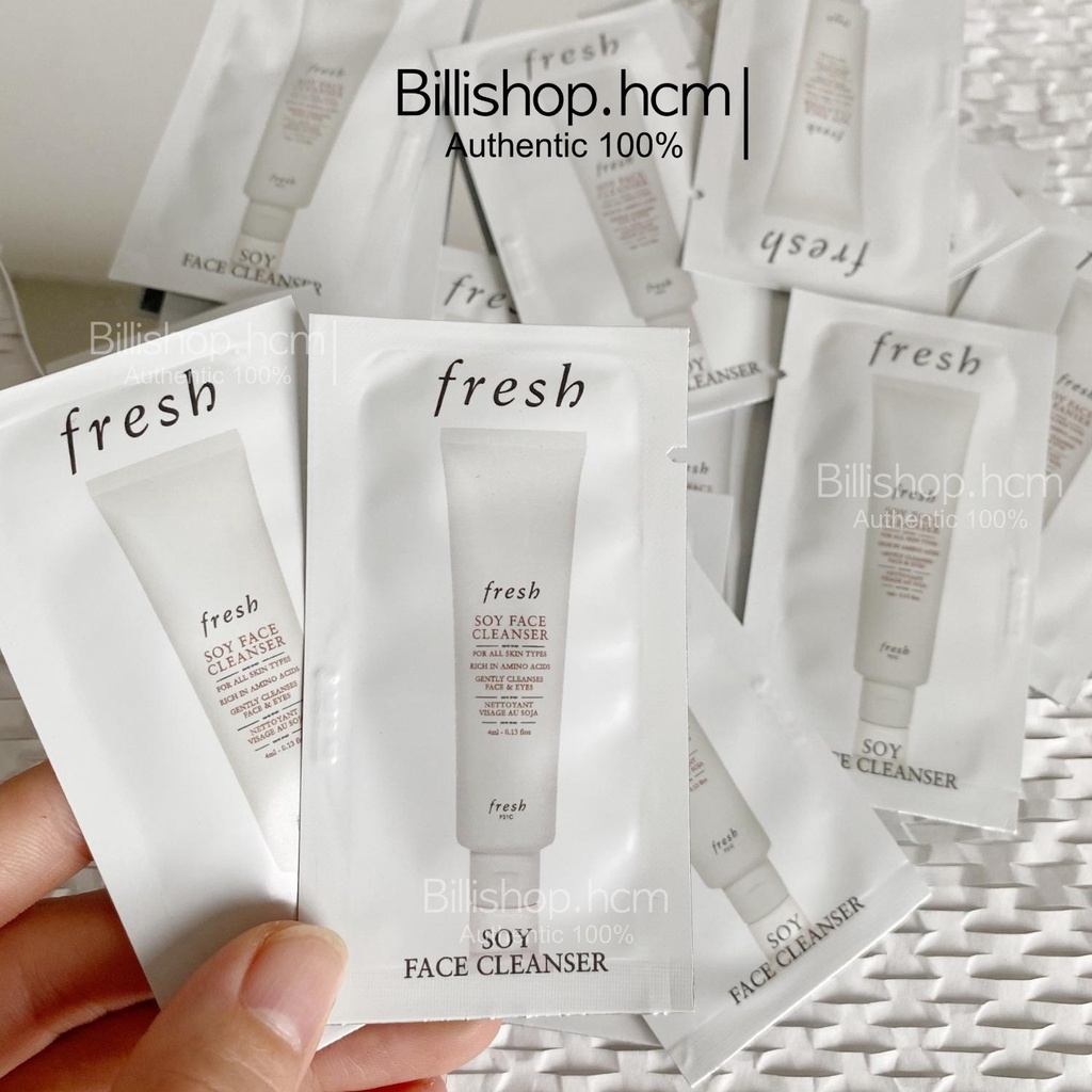 Sample 4ML - Sữa Rửa Mặt FRESH Soy Face Cleanser