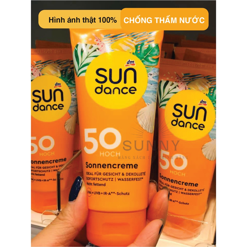 Kem chống nắng Sun Dance Sonnenmilch SPF 50+ chống nắng cực hiệu quả