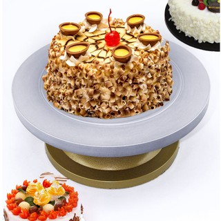 Bàn xoay trang trí bánh kem fondant mô hình cỡ lớn