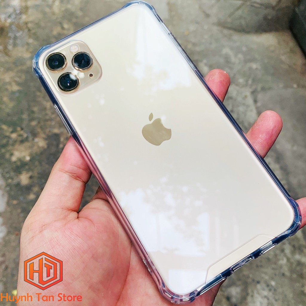 Ốp lưng Iphone 11 Pro , Iphone 11 Pro Max, 12 , 12 Pro , 12 Pro Max  trong suốt Clear Color Ver 3