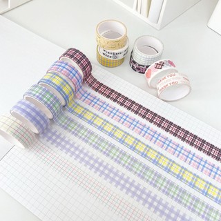 Winzige Cuộn băng dính washi hình hoa tulip trang trí đẹp mắt