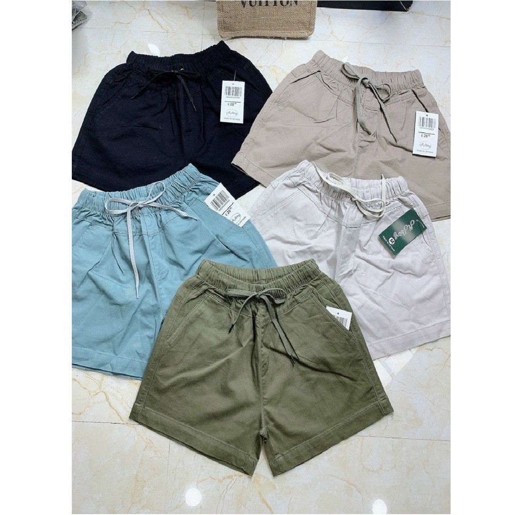 Quần kaki nữ lưng thun [Cỡ size 43-70kg] QJ64