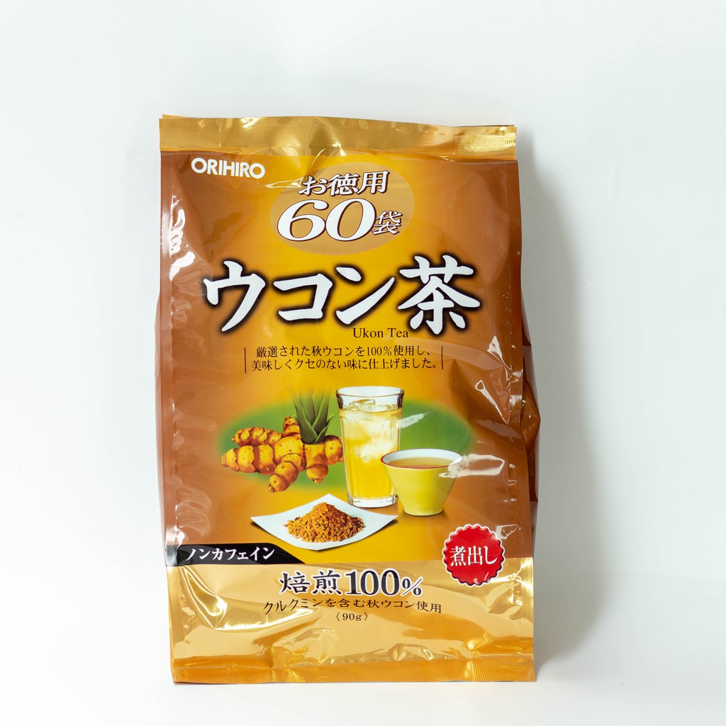 Trà nghệ mùa thu Orihiro hỗ trợ thải độc, bảo vệ dạ dày 60 gói/túi
