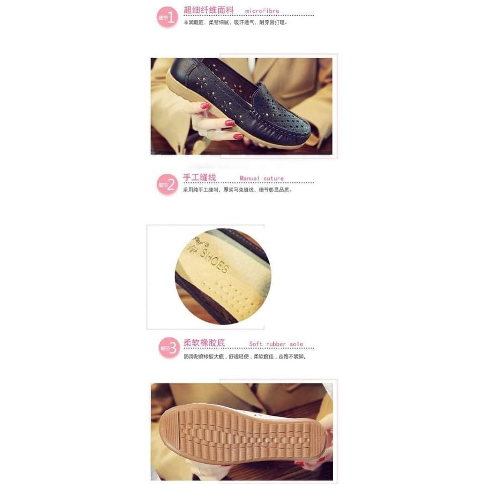 Giày Lười nữ Big Size(40 41 42 43 44) | BigBuy360 - bigbuy360.vn