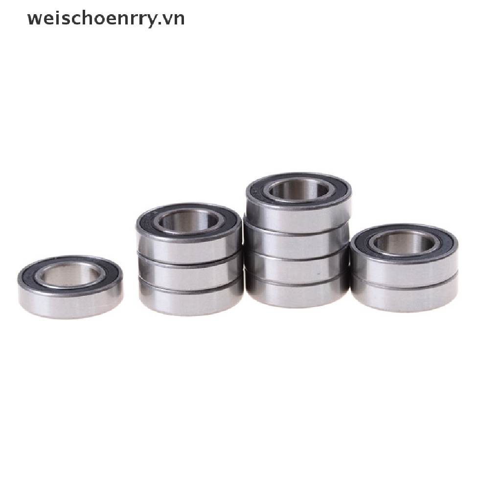 WW 10pcs 6902-2RS Bearing 15x28x7 mm Metric Thin Section Ball Bearings 6902RS WW