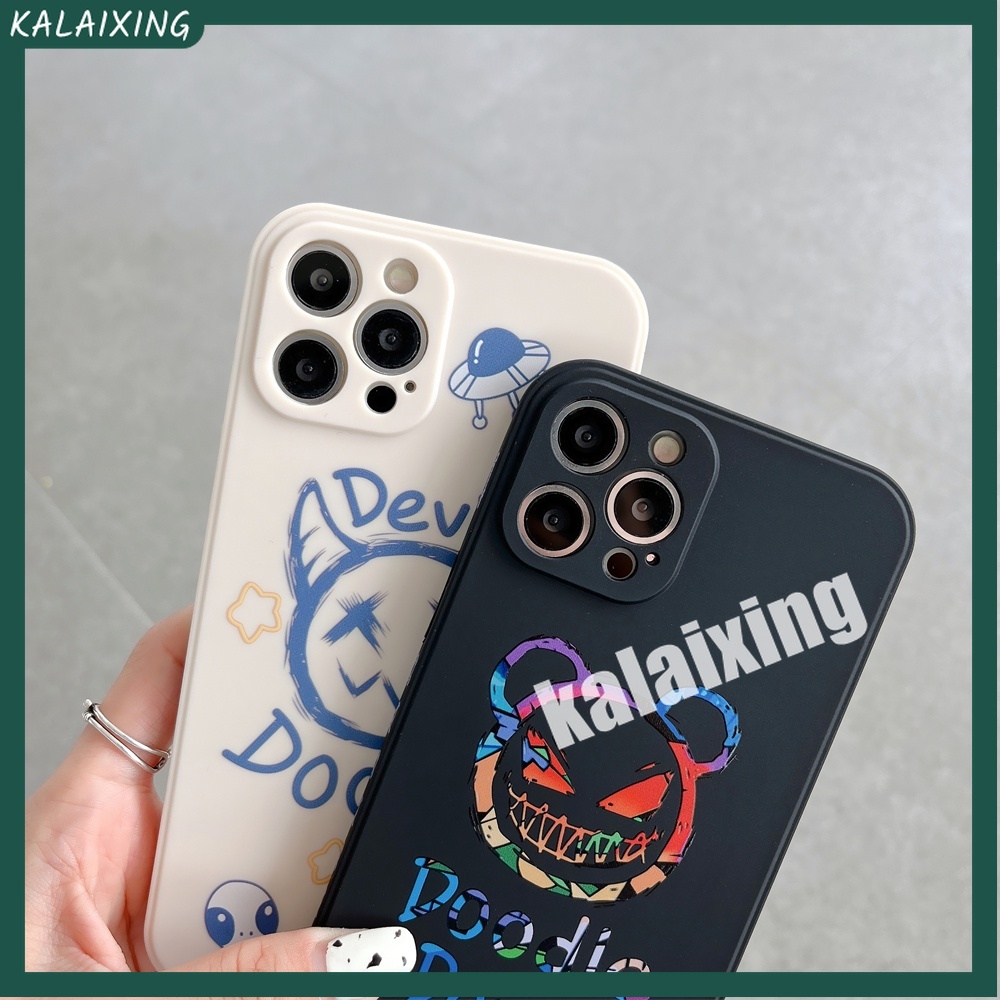 Ốp Điện Thoại Mềm Hình Ác Quỷ Cho iPhone 6 6s 7 8 7plus 8plus 6plus 14 / 13 / 12 / 11 Pro Max 13mini 12mini X Xs Max Xr