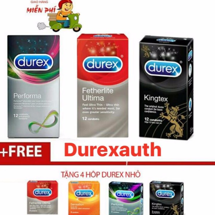 [DEAL HOT] Combo 3 Hộp Bcs Durex (12 Cái)