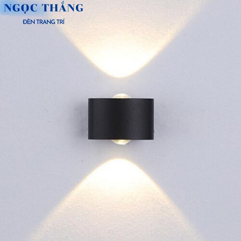 Đèn Led hắt tường treo tường trang trí trong nhà ngoài trời 2 bóng 4 bóng 6 bóng 8 bóng Led 220V VNT624 Ngọc Thắng