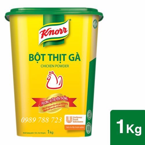 Bột nêm thịt gà Knorr hộp 1kg