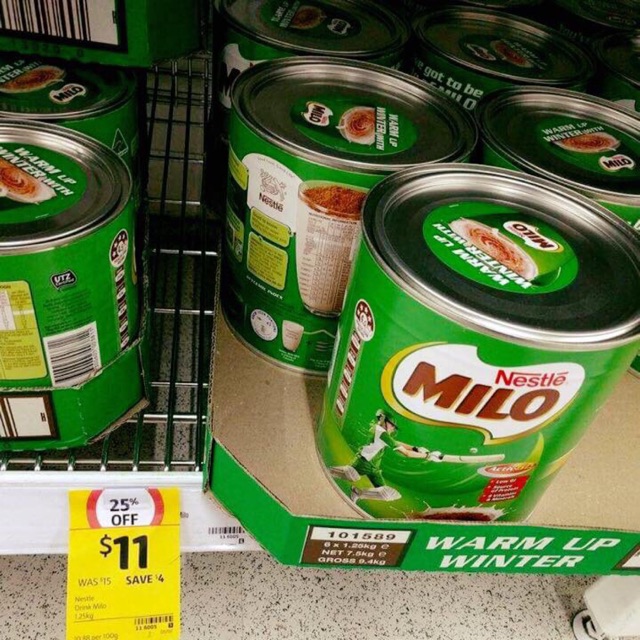 Sữa Milo Úc