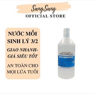 Nước muối sinh lý- nước muối vô trùng 3/2
